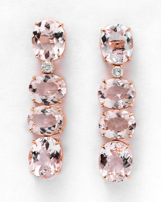 Clara Rose Drop Earrings