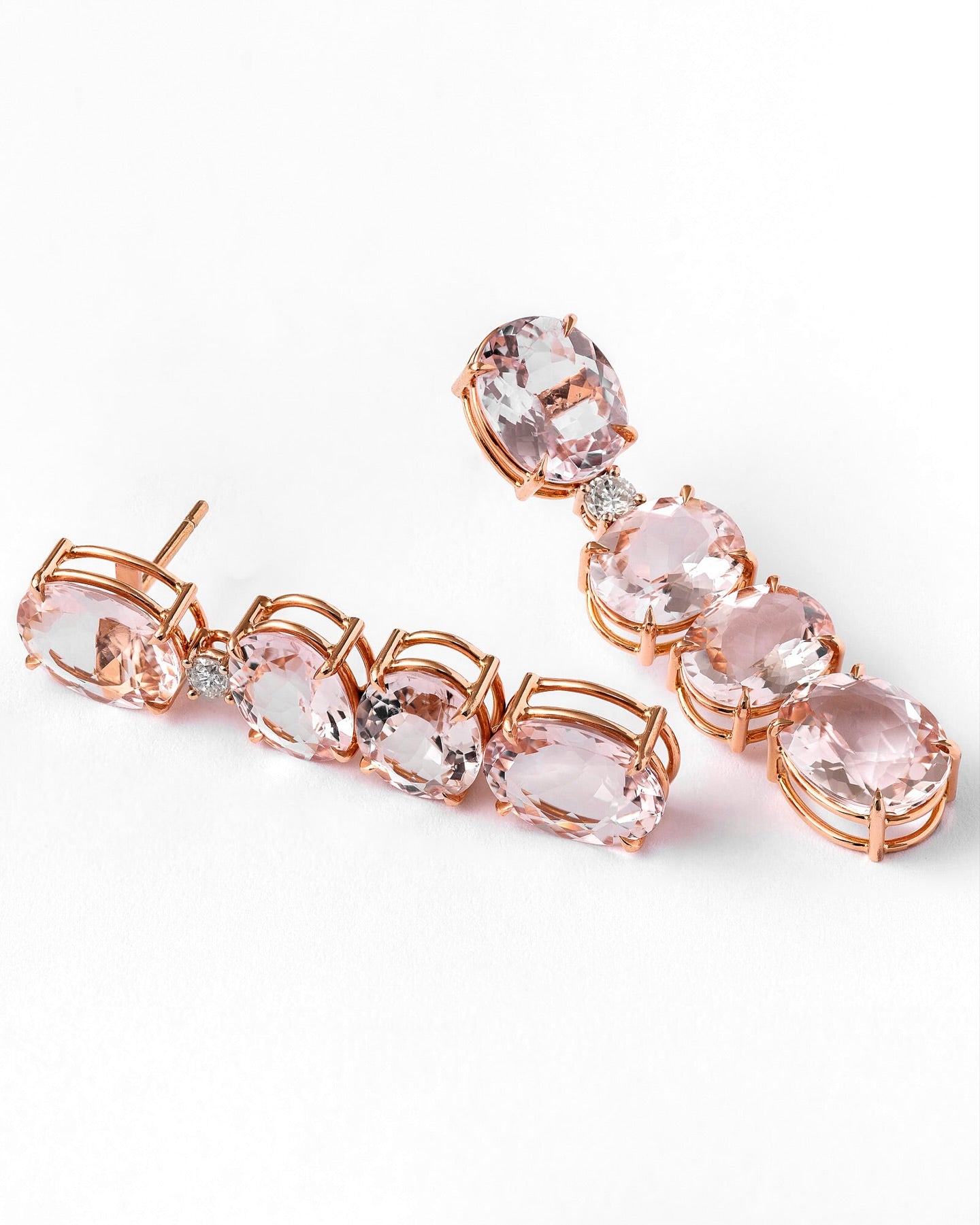 Clara Rose Drop Earrings