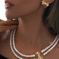 Elena Pearl Double Strand Necklace
