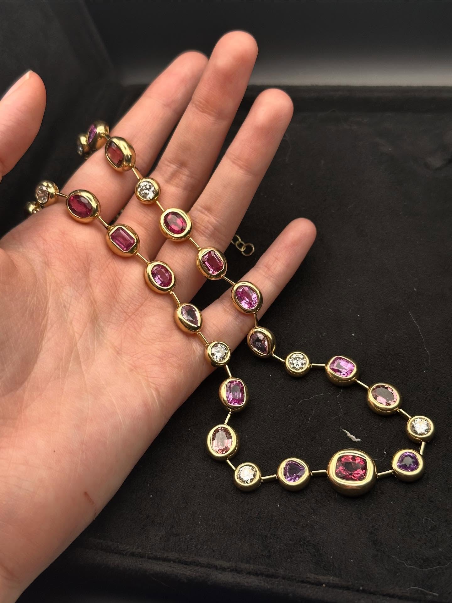 PrismPink Bezel Collar