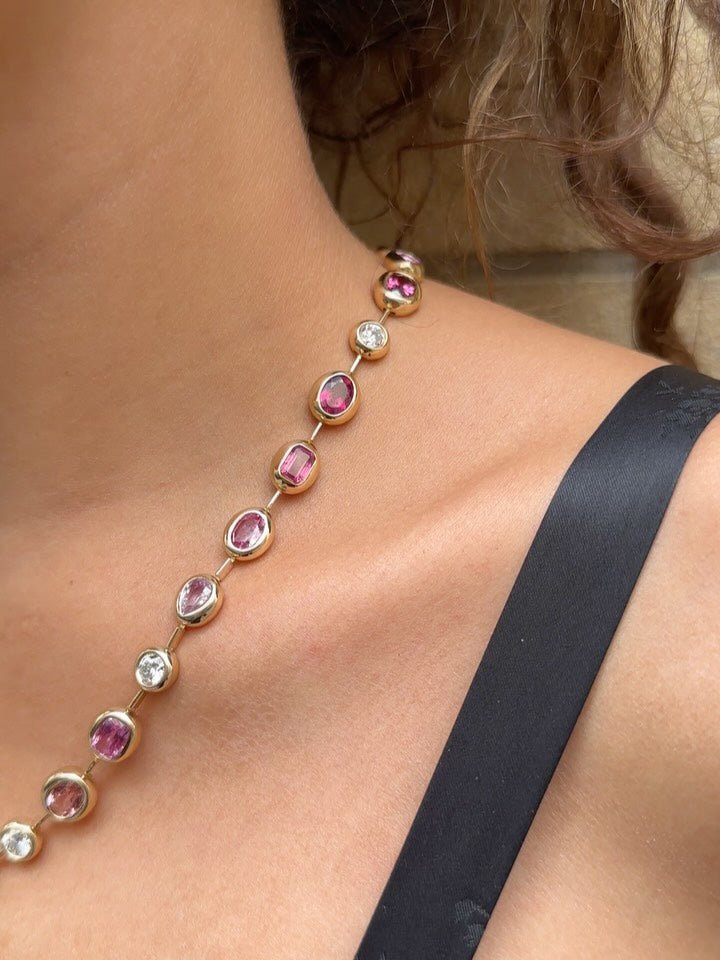 PrismPink Bezel Collar