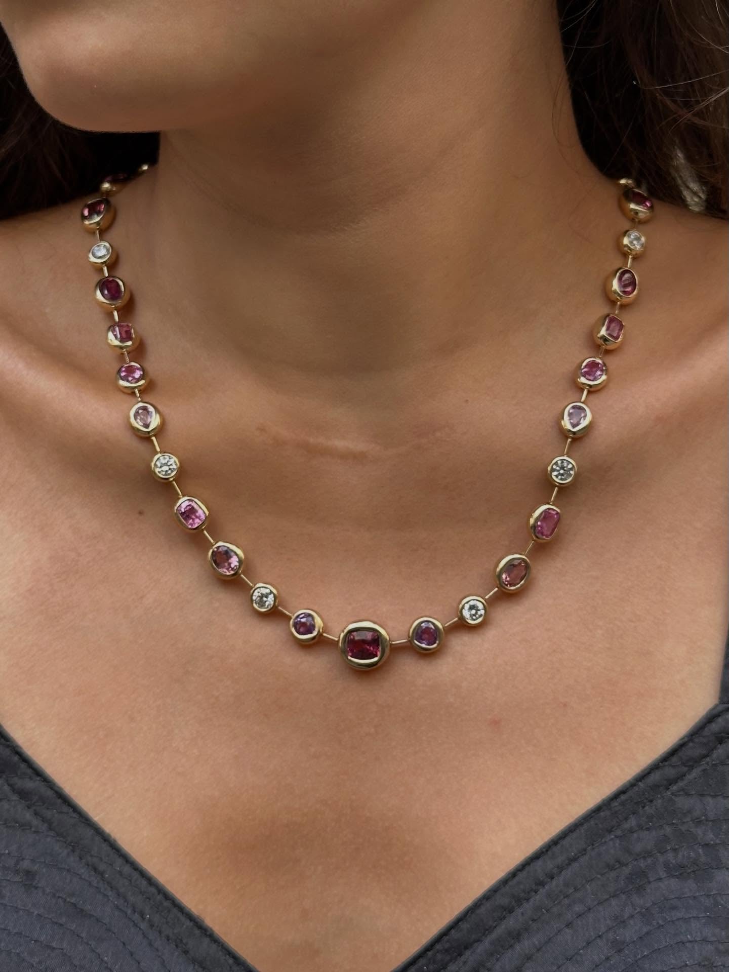 PrismPink Bezel Collar