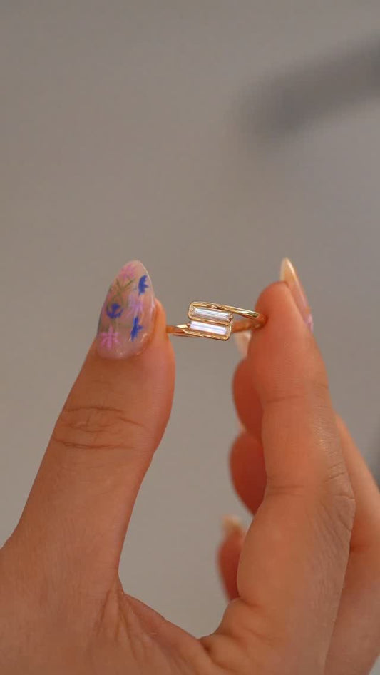 NOVA Twin Stone Ring