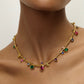Elysian Jewel Drop Necklace