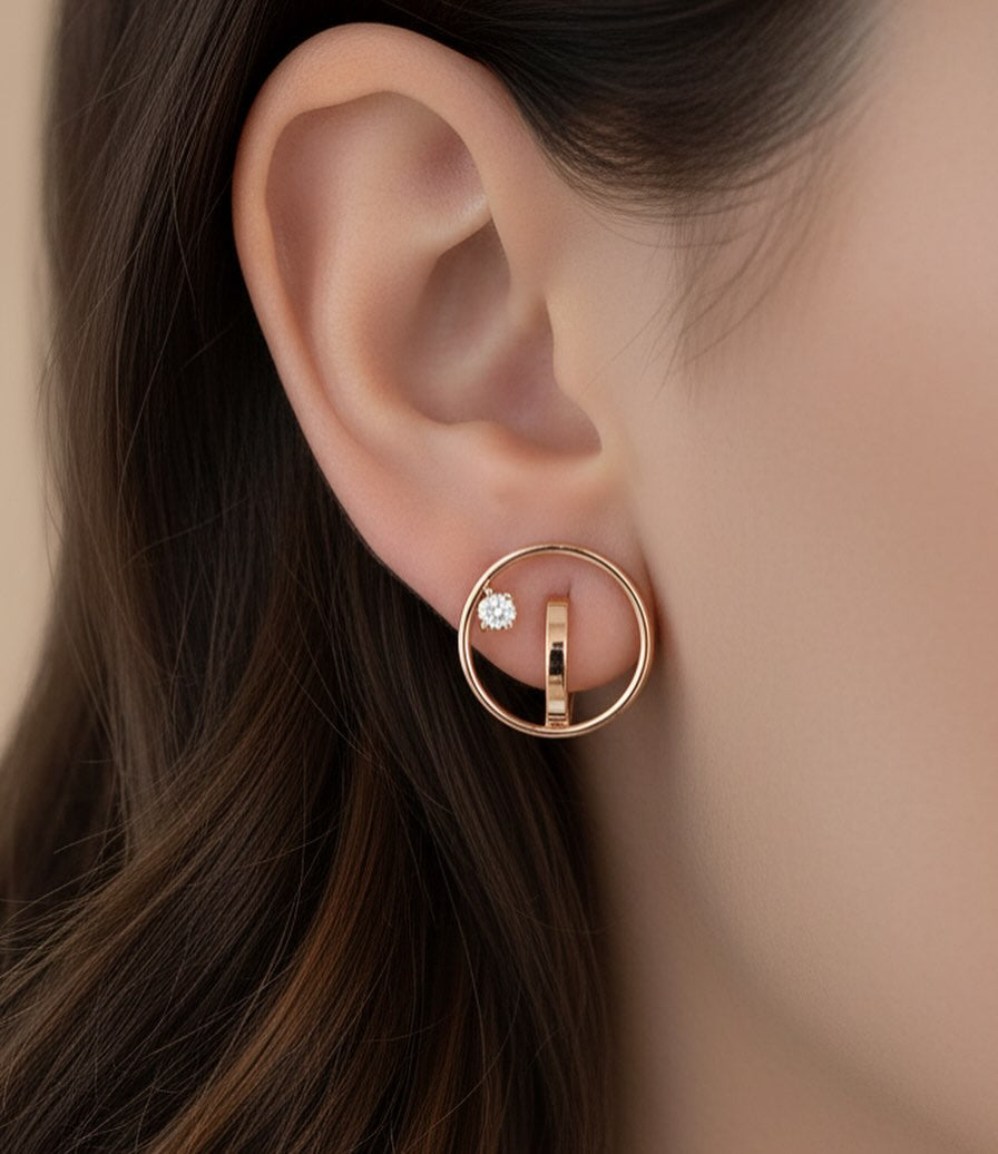 Eclat Circle Studs