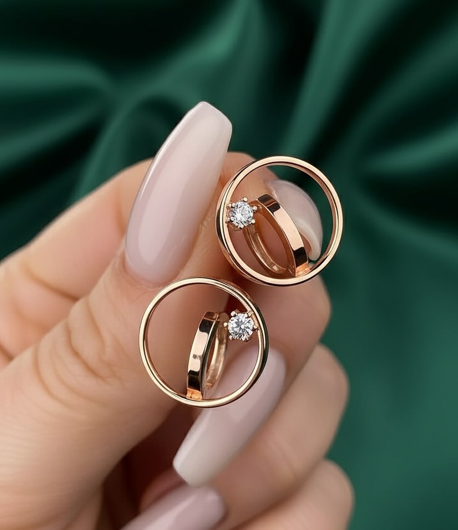 Eclat Circle Studs