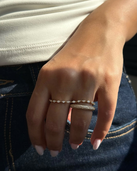 Auric Gleam Double Band Set