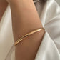 Elora Gold Twisted Bangle Bracelet Set