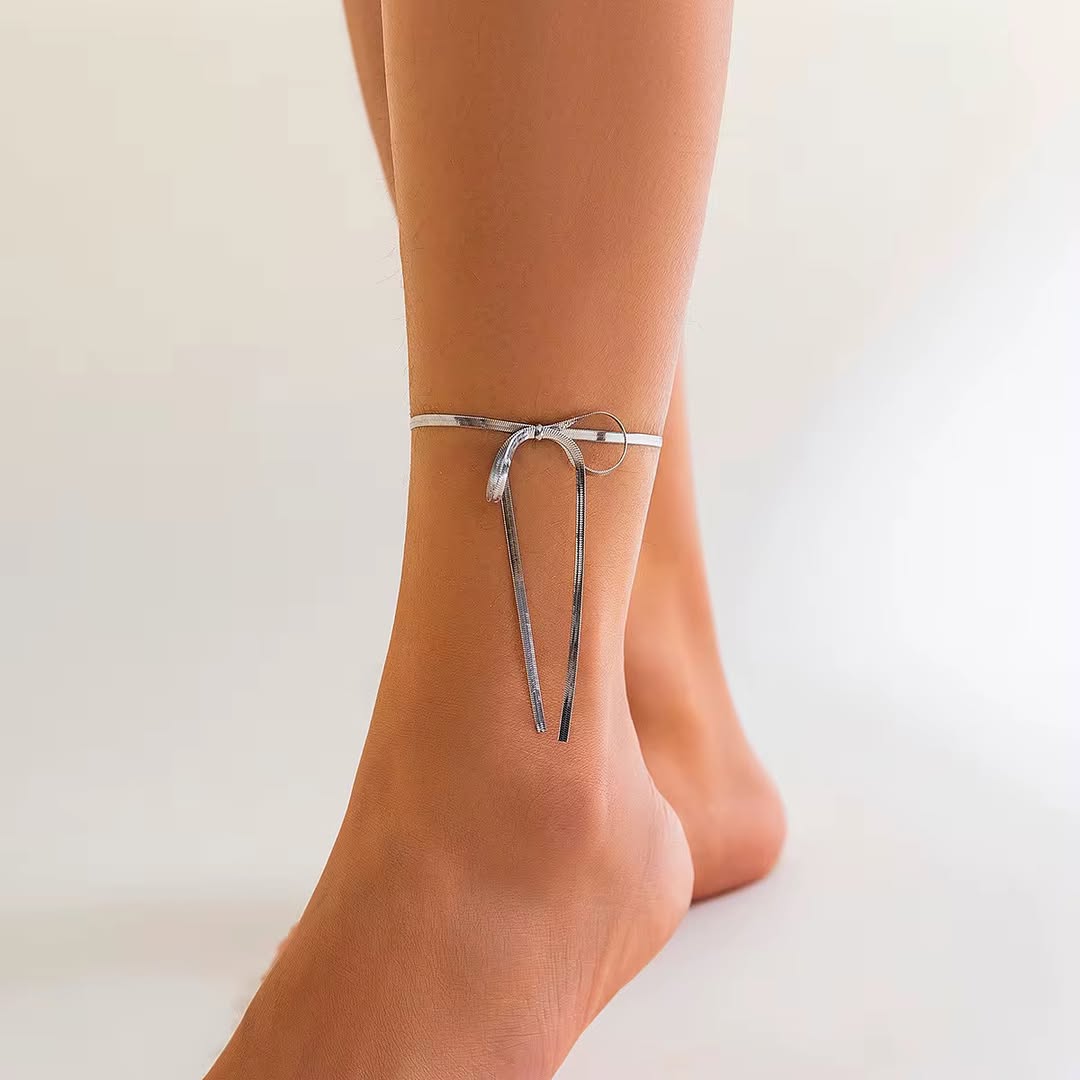Elva Bow Anklet for Women
