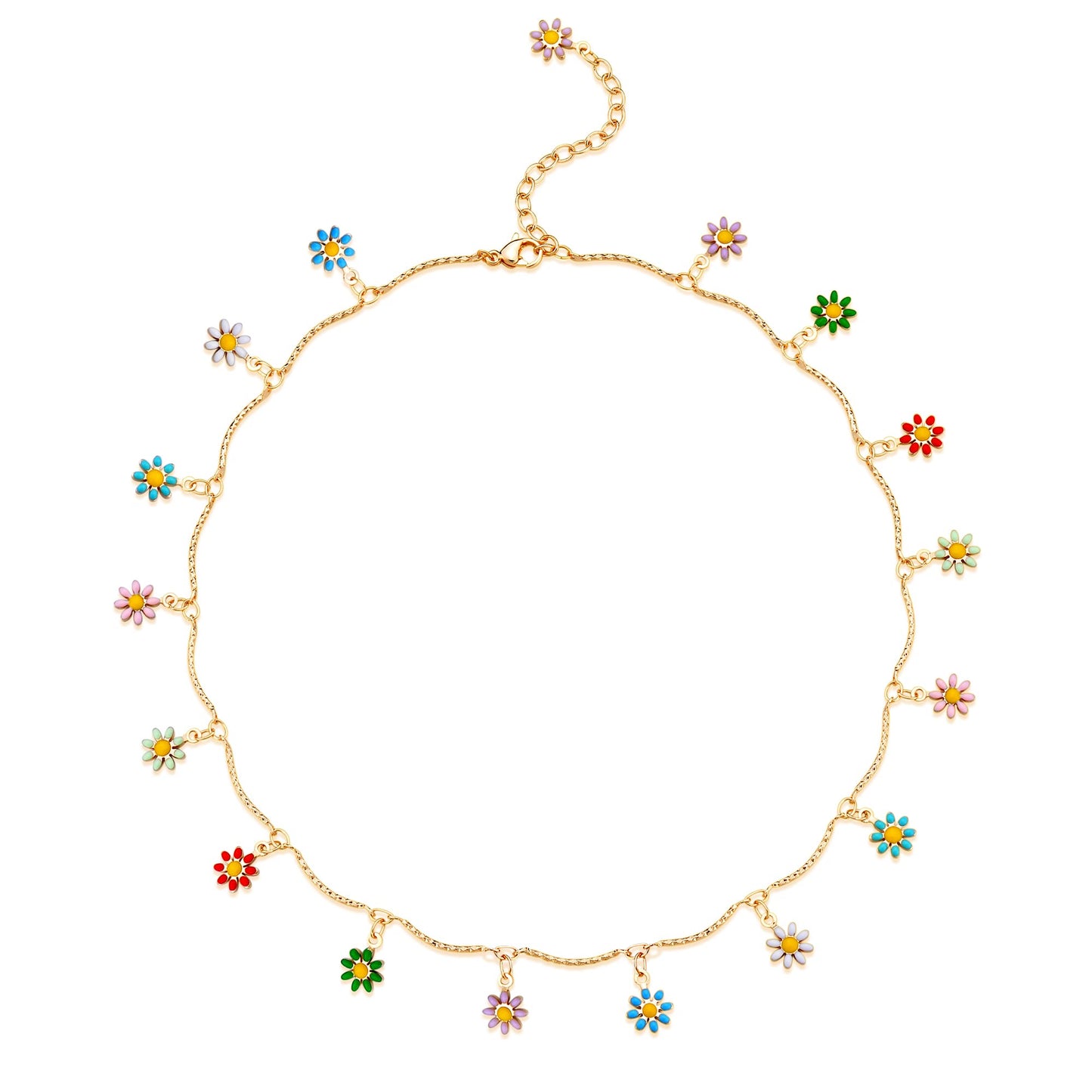 Flora Bloom Charm Necklace