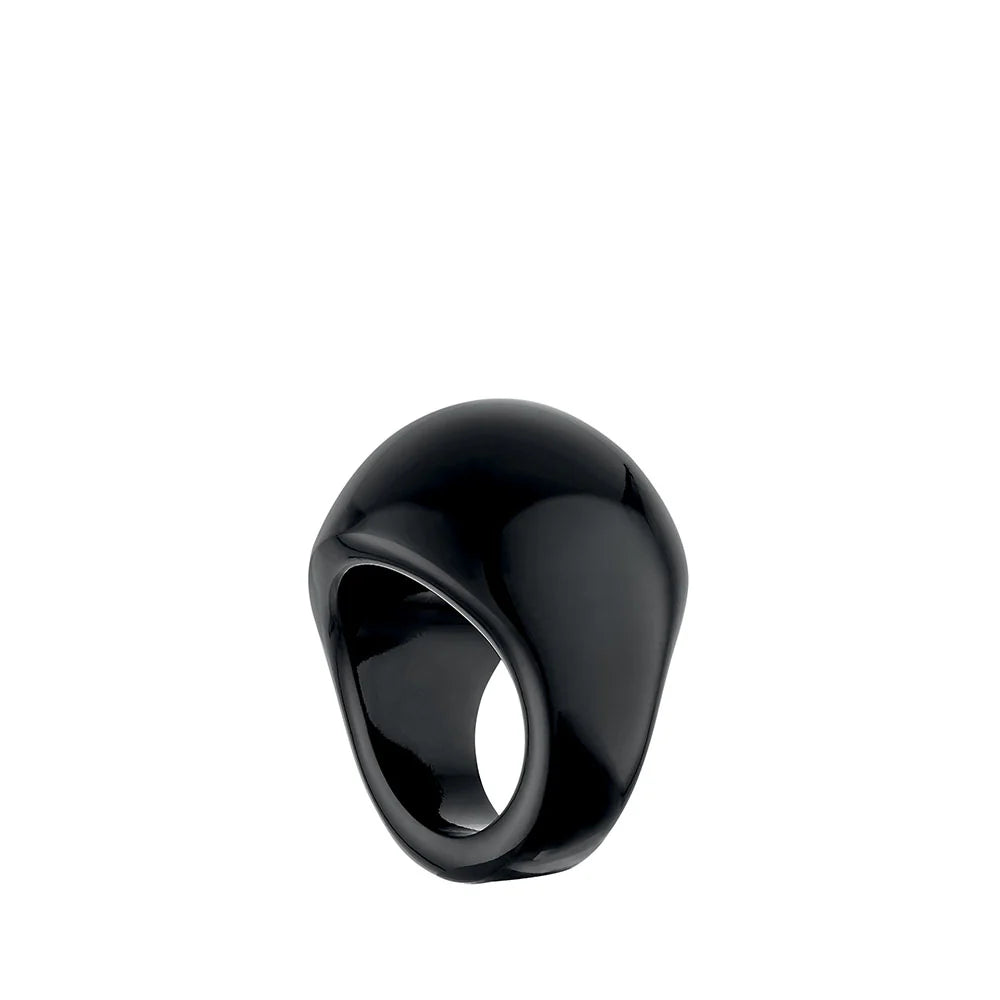 Clara Noir Orb Ring