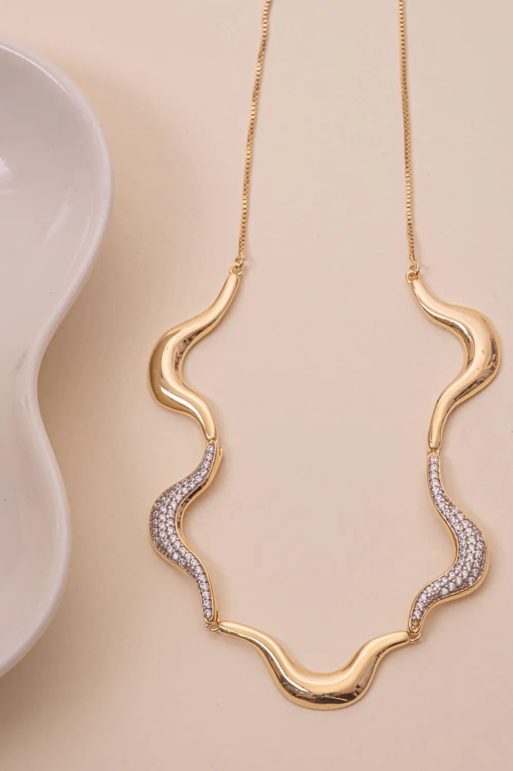 Crescent Constellation Choker