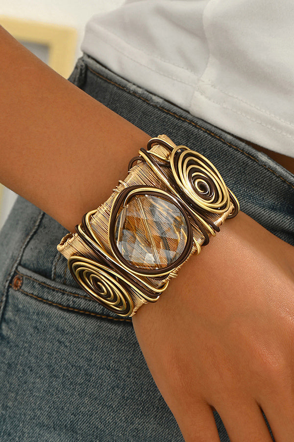 Aureon Spiral Wire Cuff