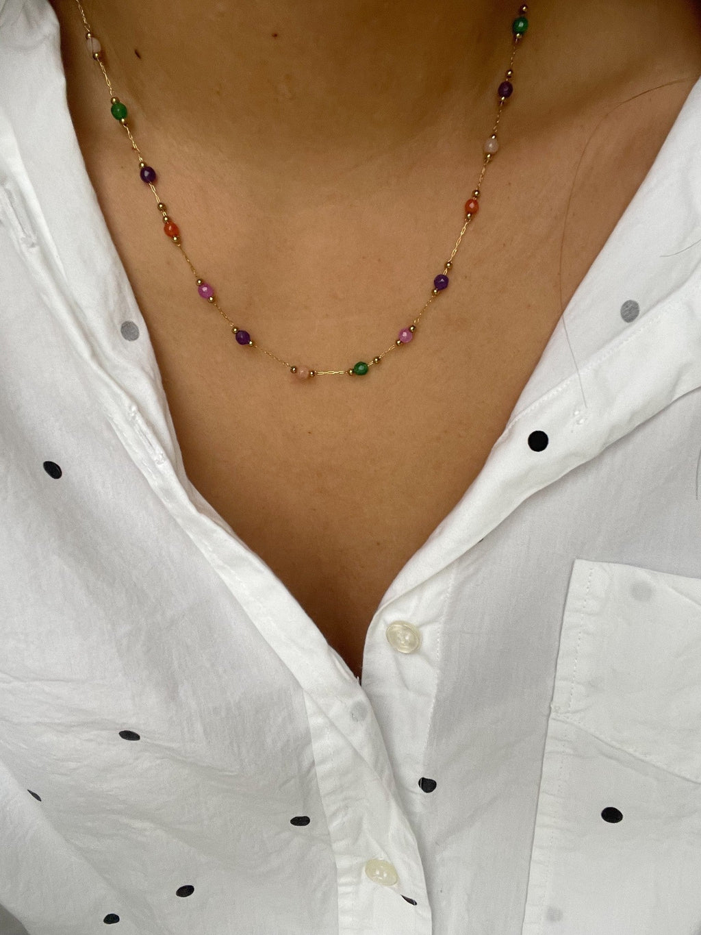 Solstice Beadline Necklace