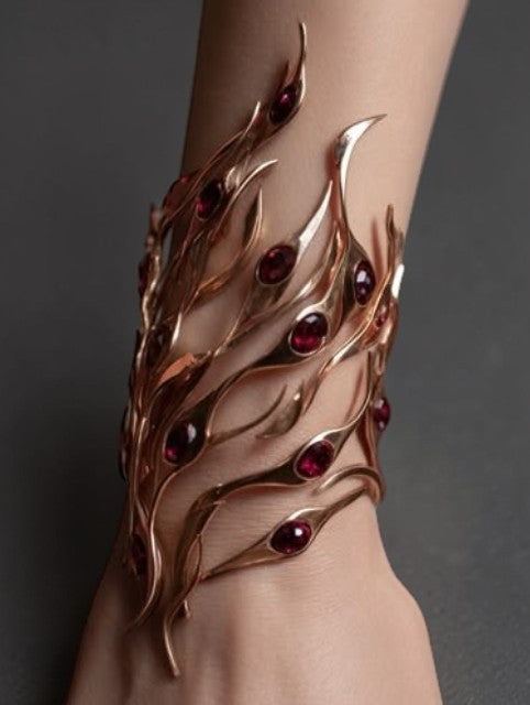Ember Vine Cuff