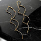 Sia Twisted tassel Earrings