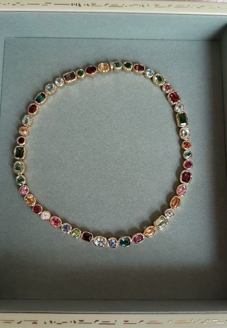 Prisma Multicolour Gemstone Necklace