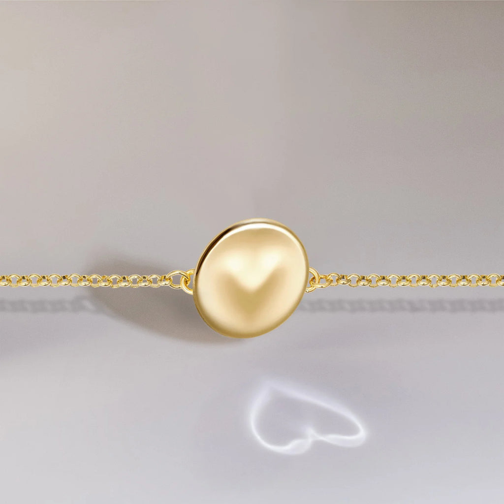 Celine Signature Coin Bracelet