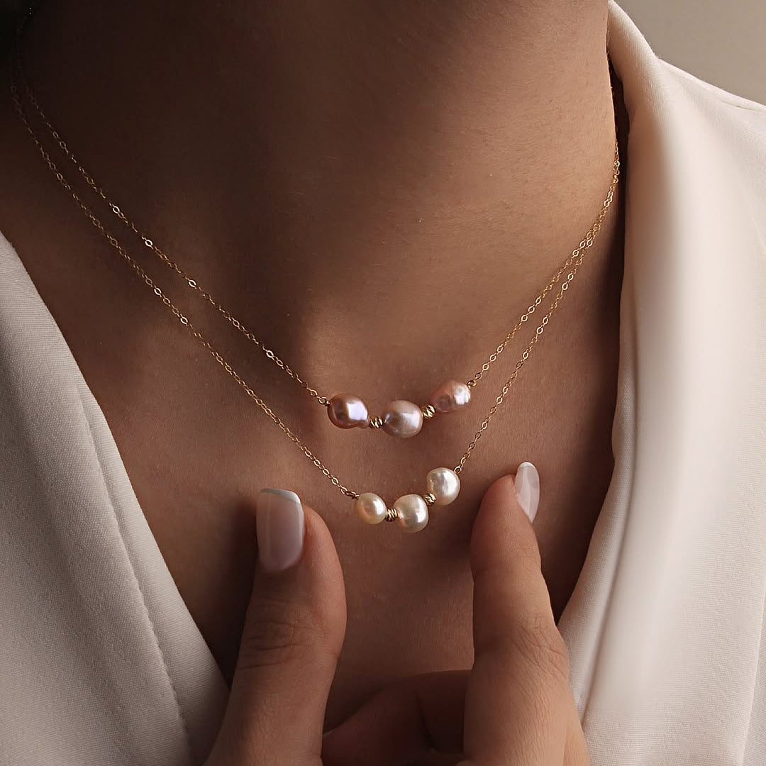 Pastel Pearl Harmony Necklace