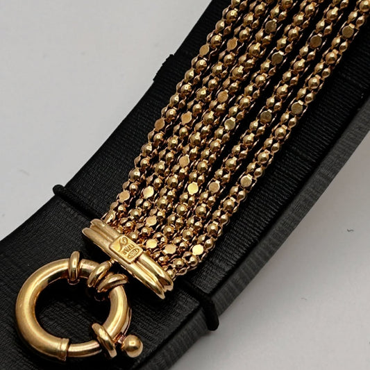 Sabine Multi-Strand Mesh Bracelet