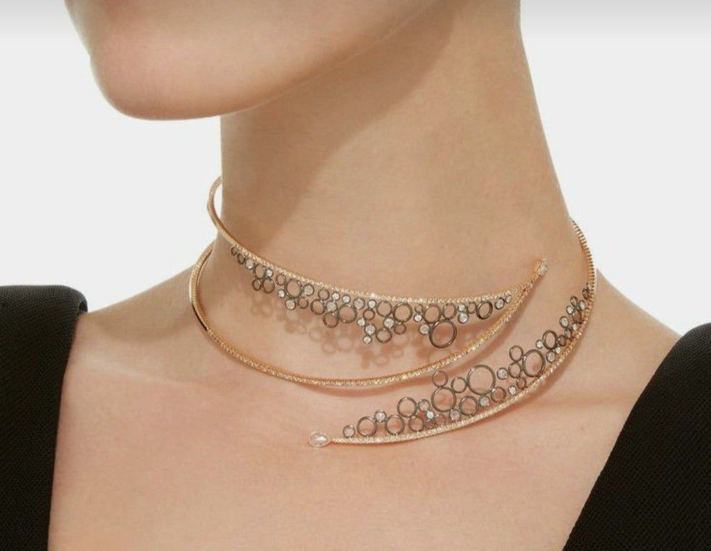 Crescent Constellation Choker