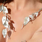 Enchanted Leaves Wrap Around Neck Choker