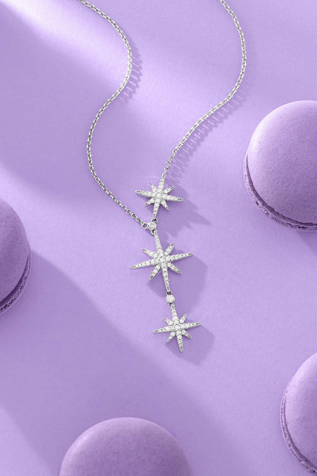 Astrafall Sterling Silver Adjustable Lariat Necklace