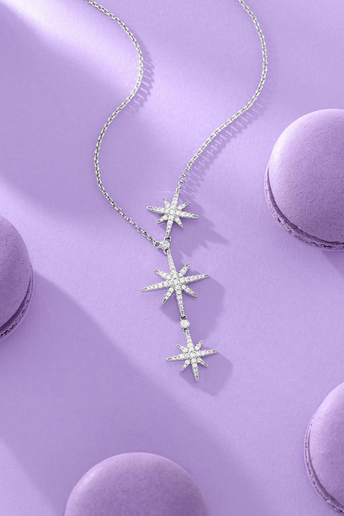Astrafall Sterling Silver Adjustable Lariat Necklace