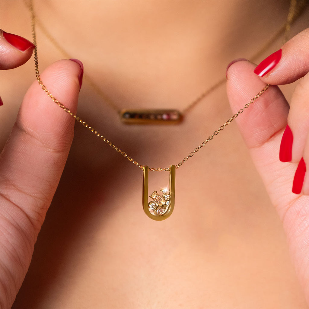 Dusky Bloom Layered Necklaces
