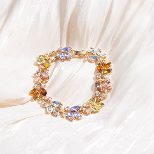 Opulent Floral Fantasy Bracelet