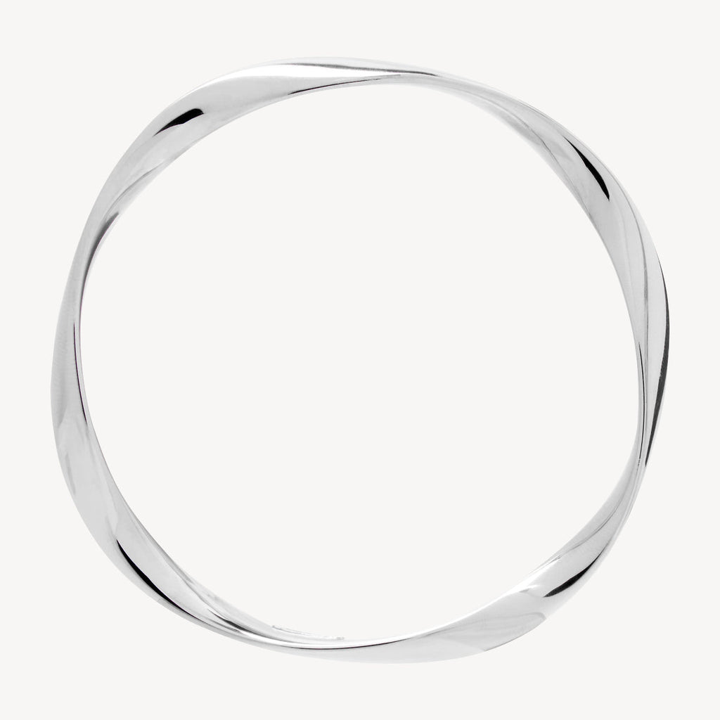 Veyra Sterling Silver Flow Bangle