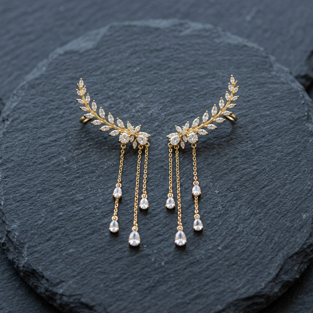 Sylvae Drape Ear Climber