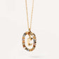 Celeste Initial Spark Necklace