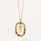 Celeste Initial Spark Necklace