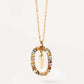 Celeste Initial Spark Necklace