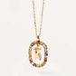 Celeste Initial Spark Necklace