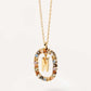 Celeste Initial Spark Necklace