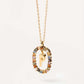 Celeste Initial Spark Necklace
