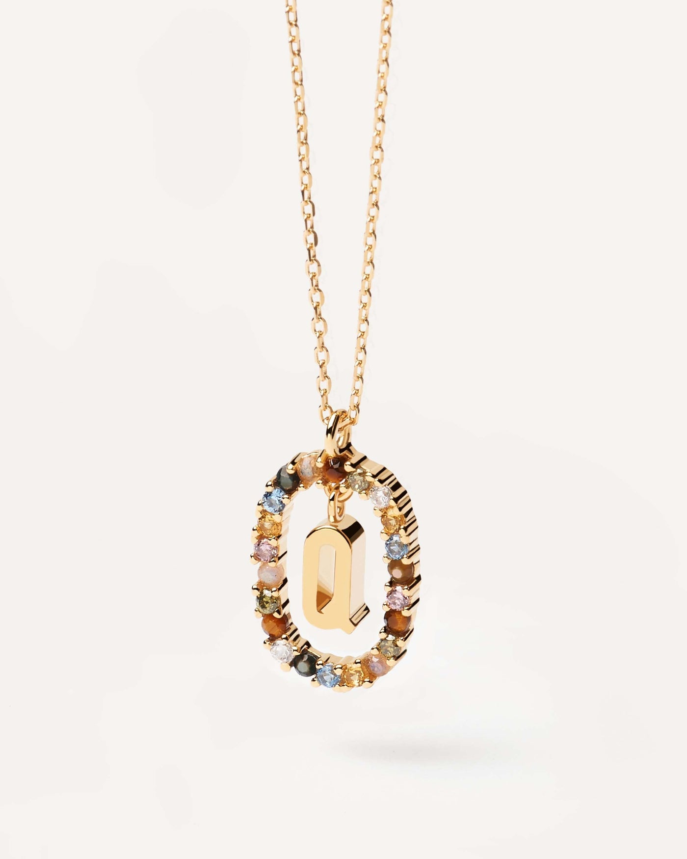 Celeste Initial Spark Necklace