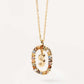 Celeste Initial Spark Necklace