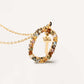 Celeste Initial Spark Necklace