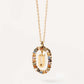 Celeste Initial Spark Necklace