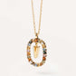 Celeste Initial Spark Necklace