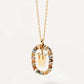 Celeste Initial Spark Necklace