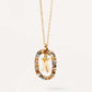 Celeste Initial Spark Necklace