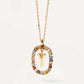 Celeste Initial Spark Necklace