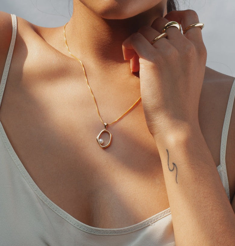 Solstice Pearl Charm