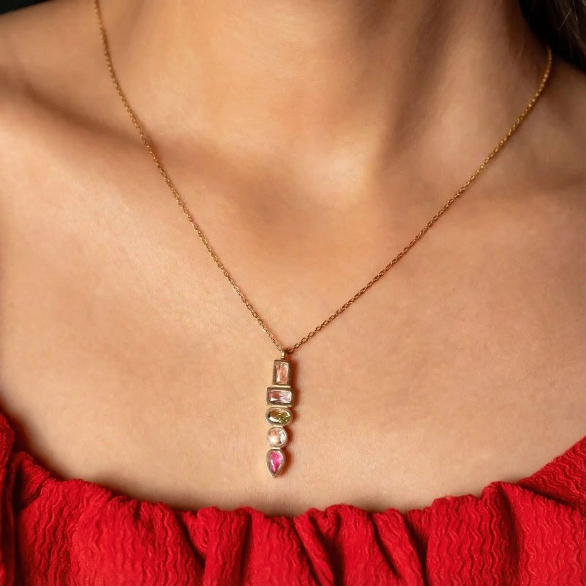 Nysa Cascade  Necklace