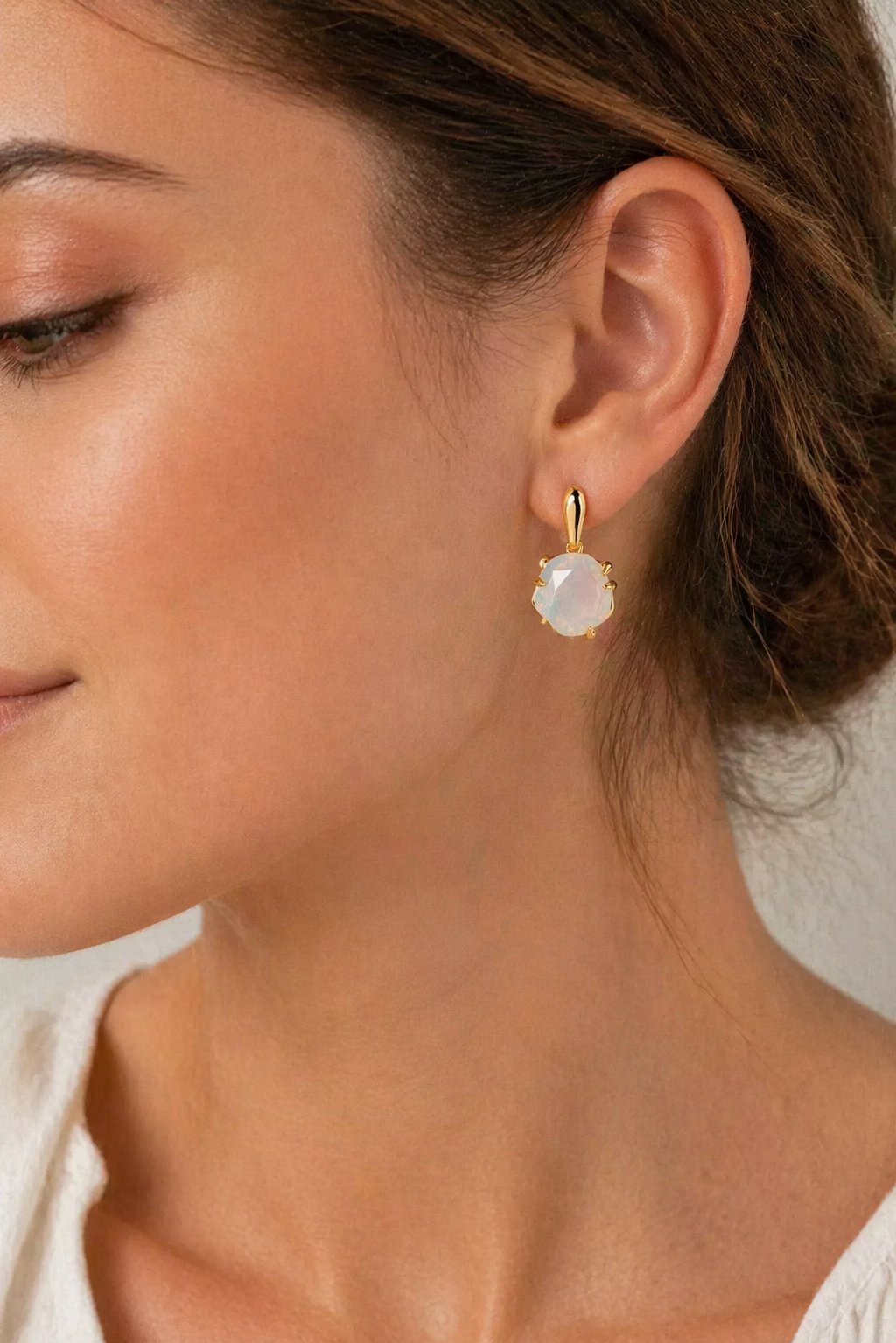 Opaline Glow Studs