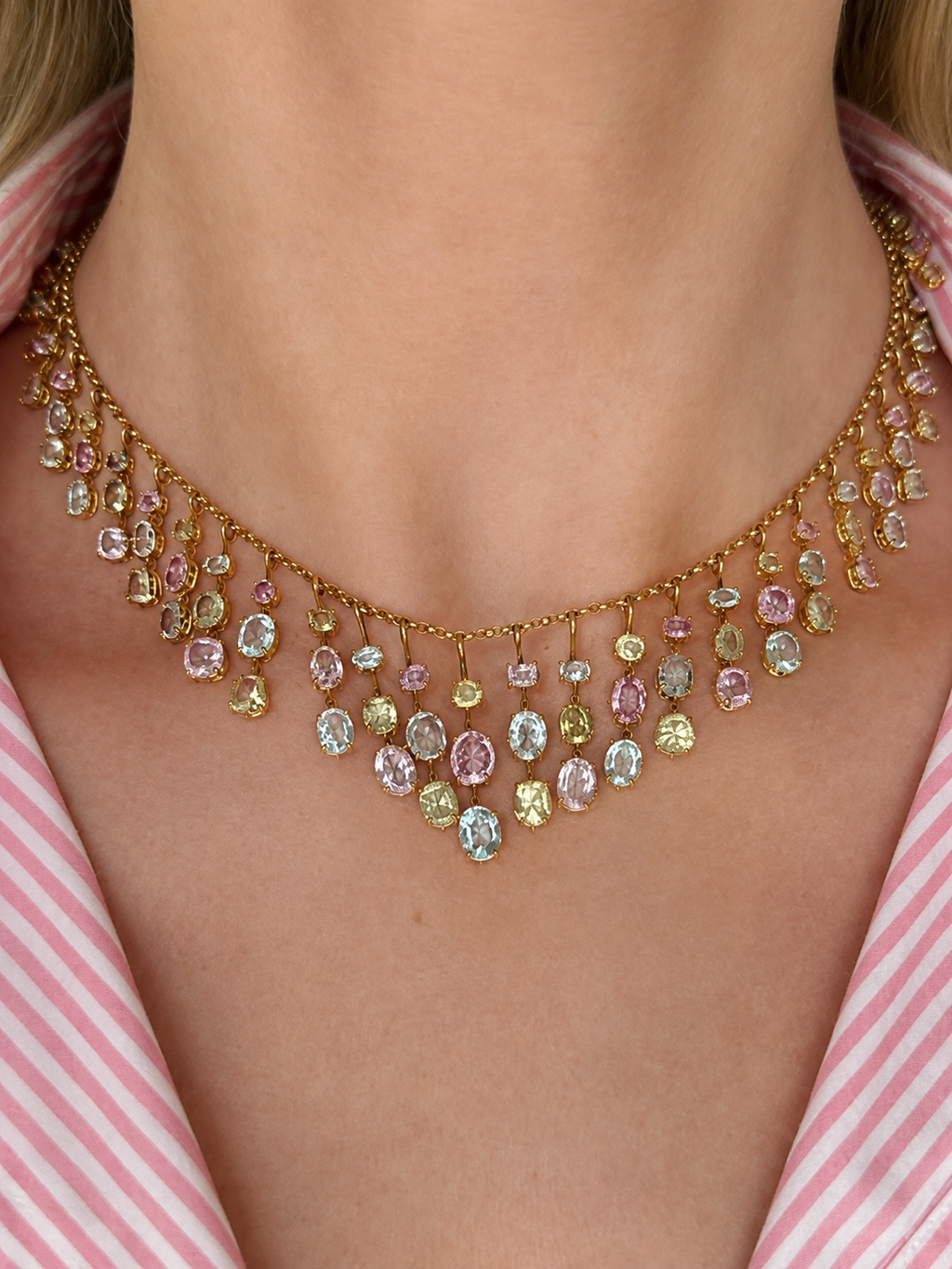 Florette Drape Necklace